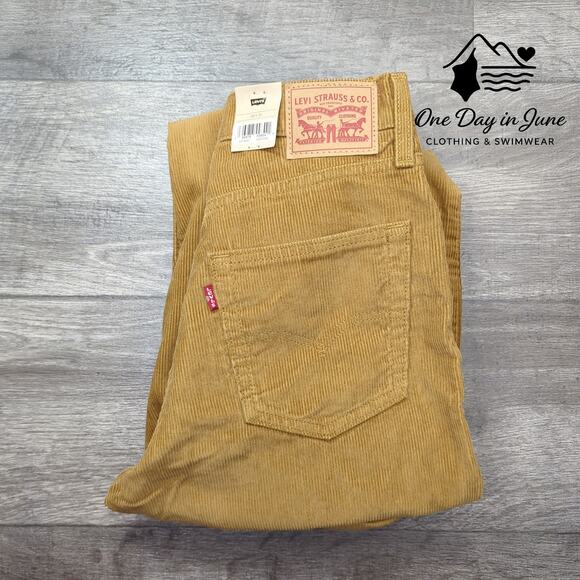 Levi's 94' Baggy Shaping Skinny Capri Corduroy Pants Size 28 (6) - Picture 6 of 6
